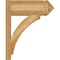 Ekena Millwork Thorton Rough Sawn Arts and Crafts Outlooker, Western Red Cedar, 8"W x 20"D x 24"H OUT08X20X24THR03RWR - alternate 3
